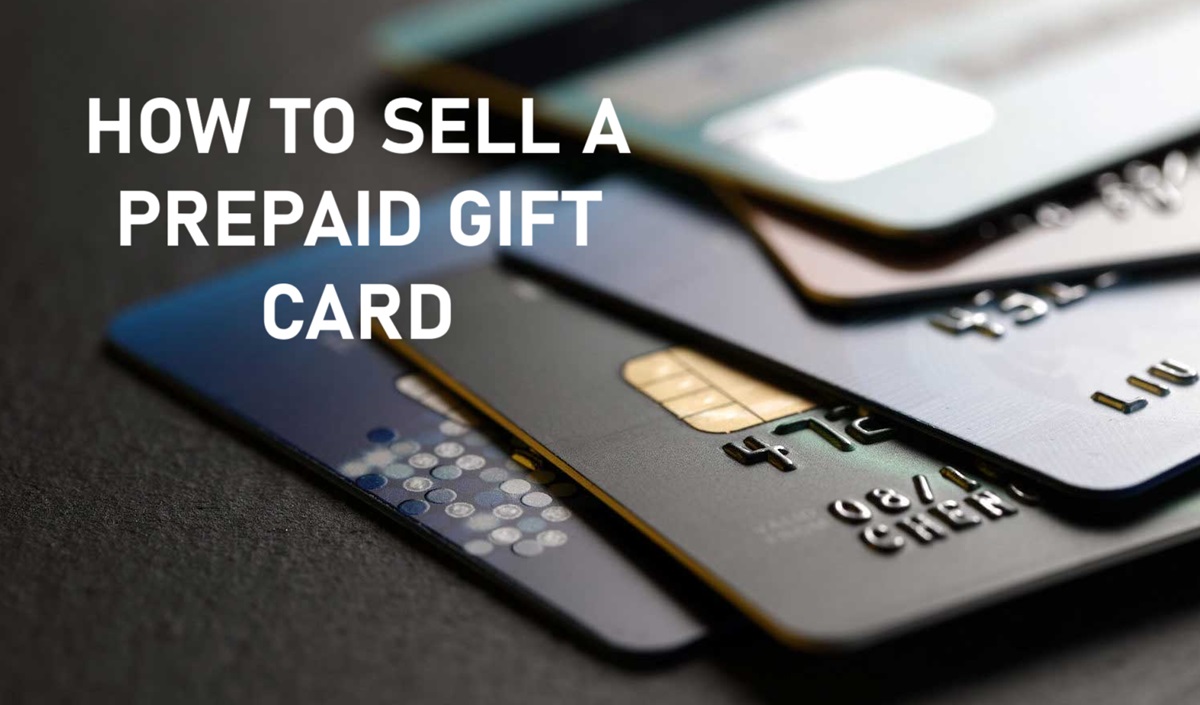 how to sell a prepaid gift card